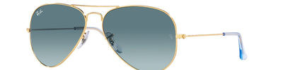 RAY-BAN AVIATOR LARGE METAL RB3025 0013M - Gold Metal