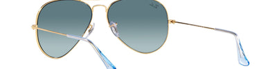 RAY-BAN AVIATOR LARGE METAL RB3025 0013M - View 4