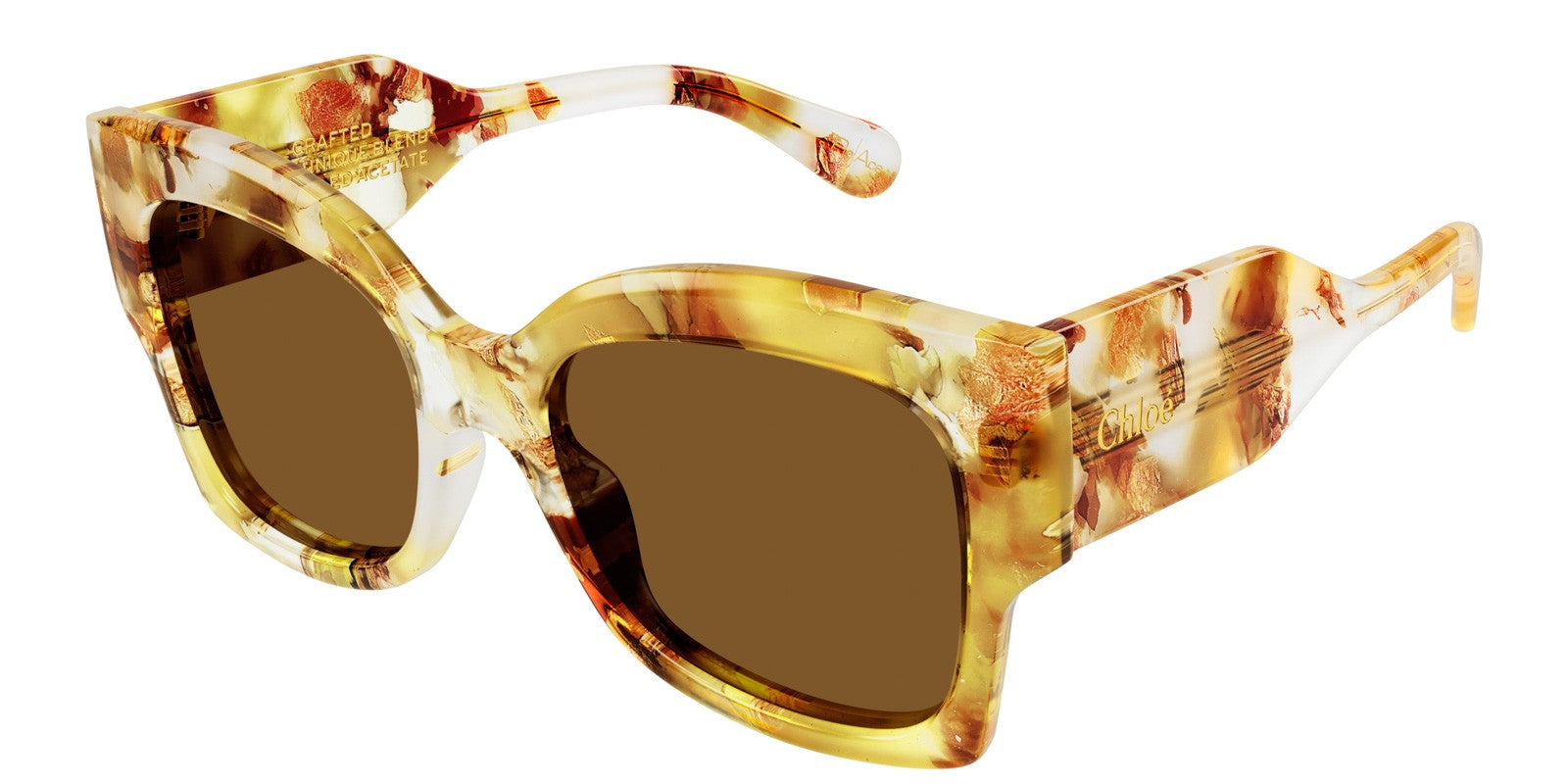CHLOÈ CH0252S 003 - Brown/Havana