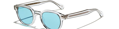 MOSCOT LEMTOSH CRYSTAL BLUE - Clear Acetate