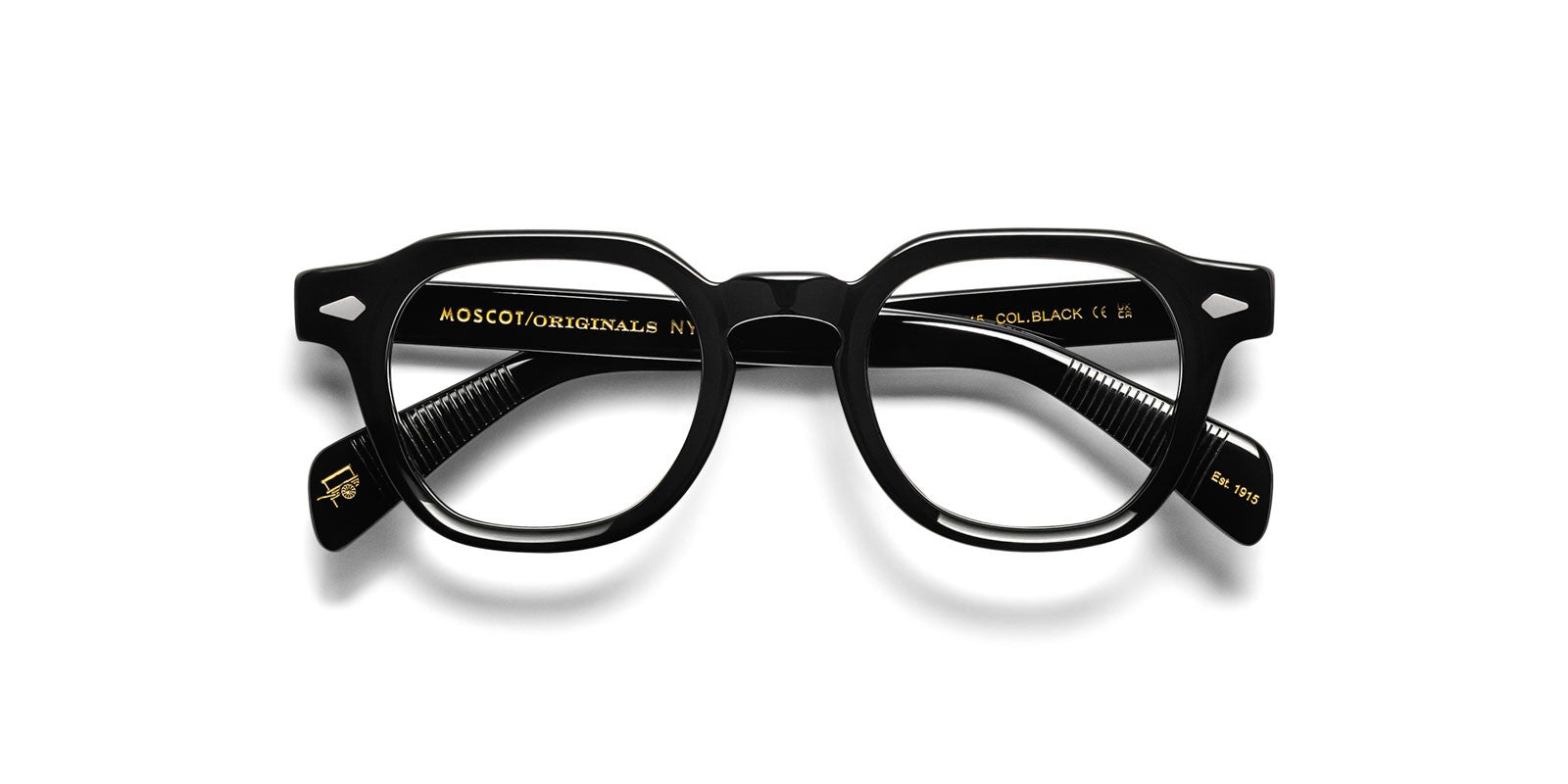 MOSCOT DOLT BLACK OPTICAL - Black Acetate