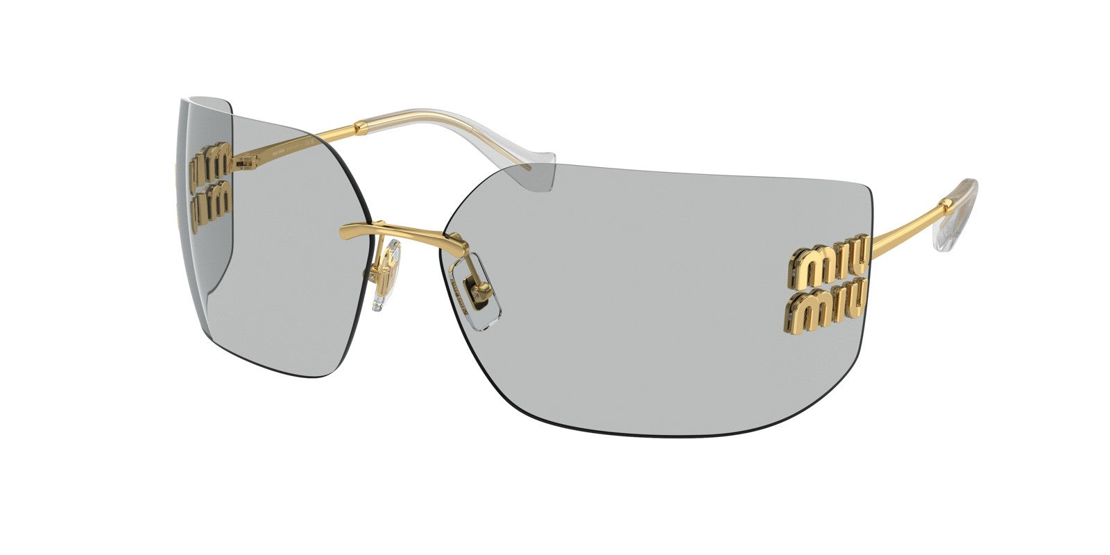 MIU MIU RUNWAY MU 54YS 5AK30B - Gold Metal