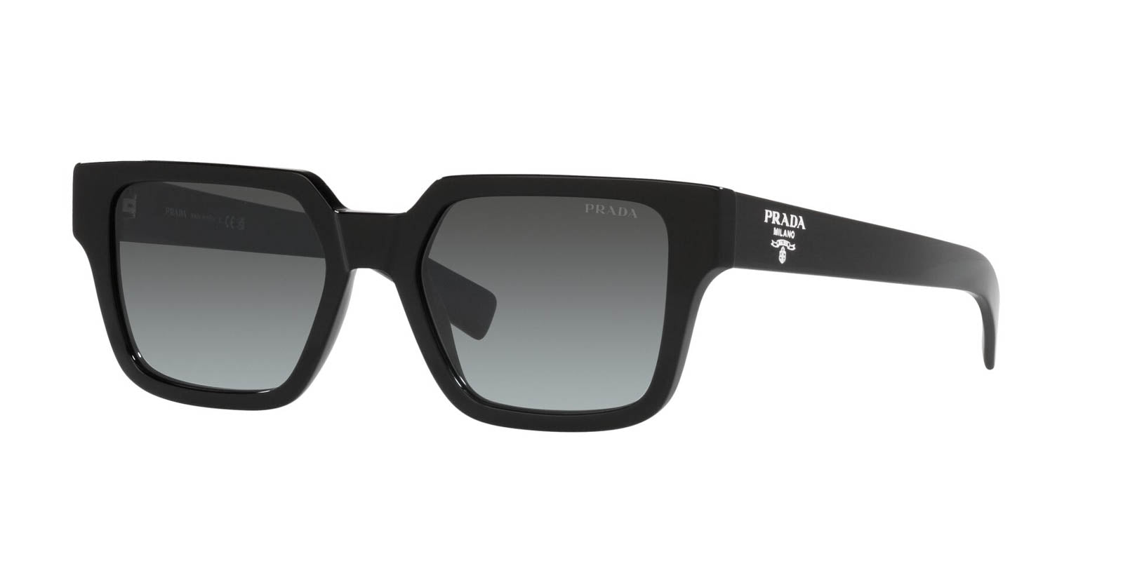 PRADA PR 03ZS 1AB06T - Black Acetate