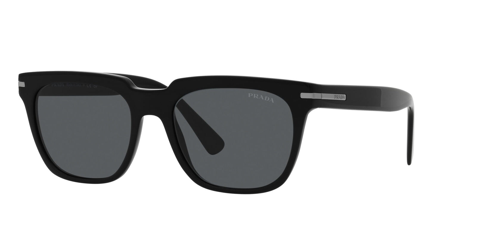 PRADA PR 04YS 1AB07T - Black Acetate