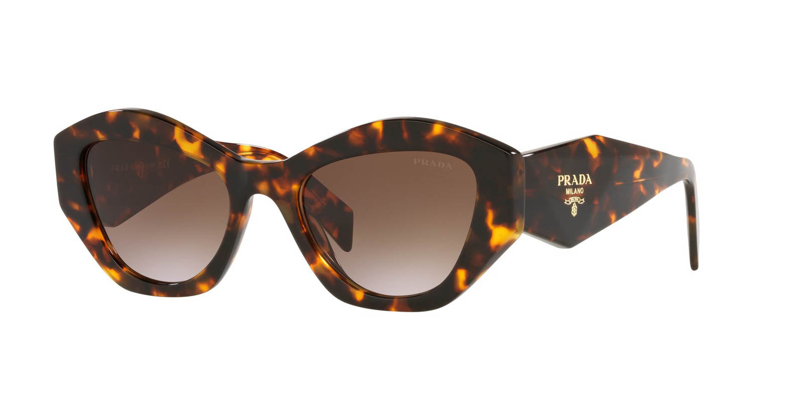 PRADA PR 07YS VAU6S1 - Brown/Havana Acetate