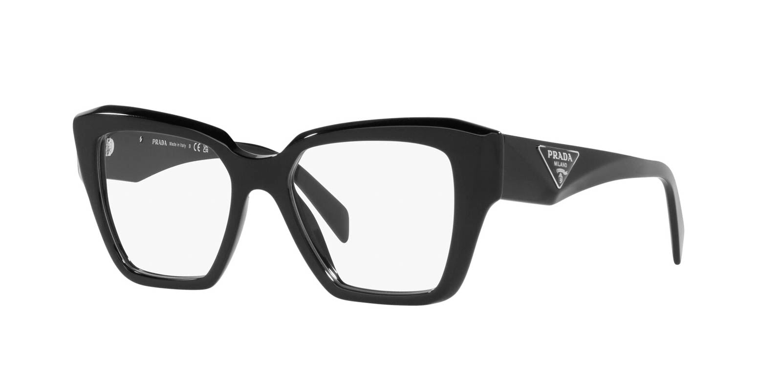 PRADA PR 09ZV 1AB1O1 - Black Acetate