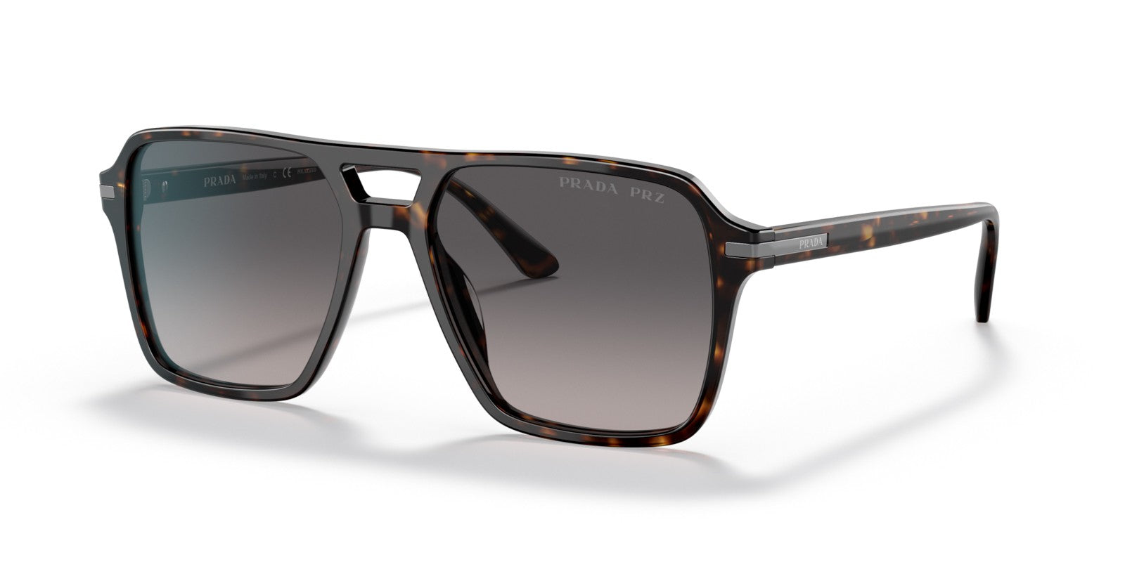PRADA PR 20YS 2AU09G - Brown/Havana Acetate