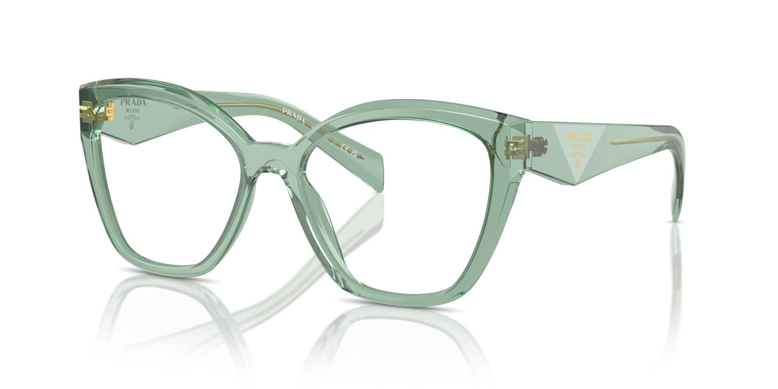 PRADA PR 20ZV 11R1O1 - Green Acetate