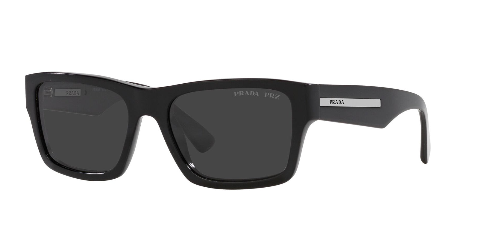 PRADA PR 25ZS 1AB08G - Black Acetate