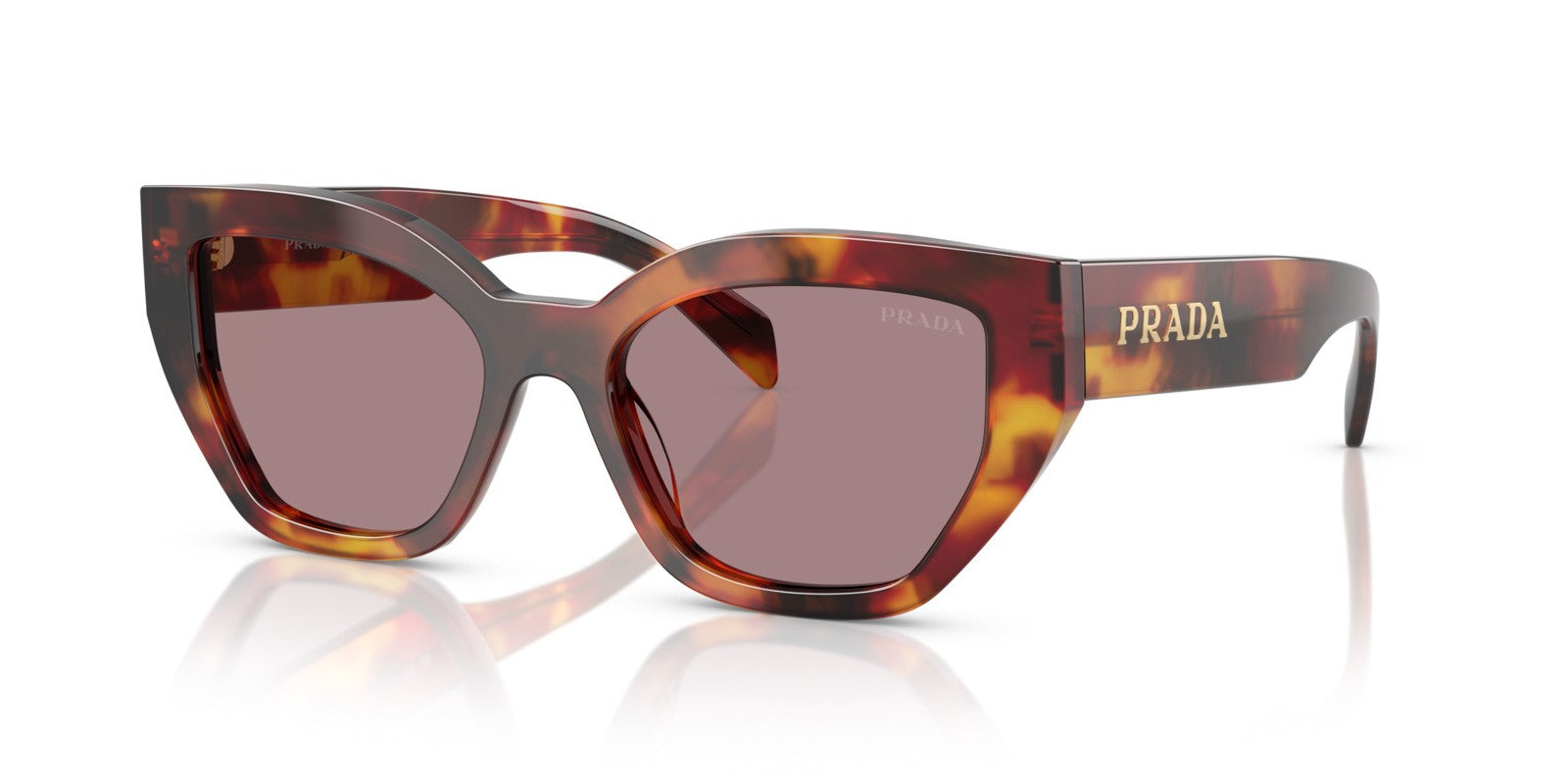 PRADA PR A09S 22A20I - Brown/Havana Acetate