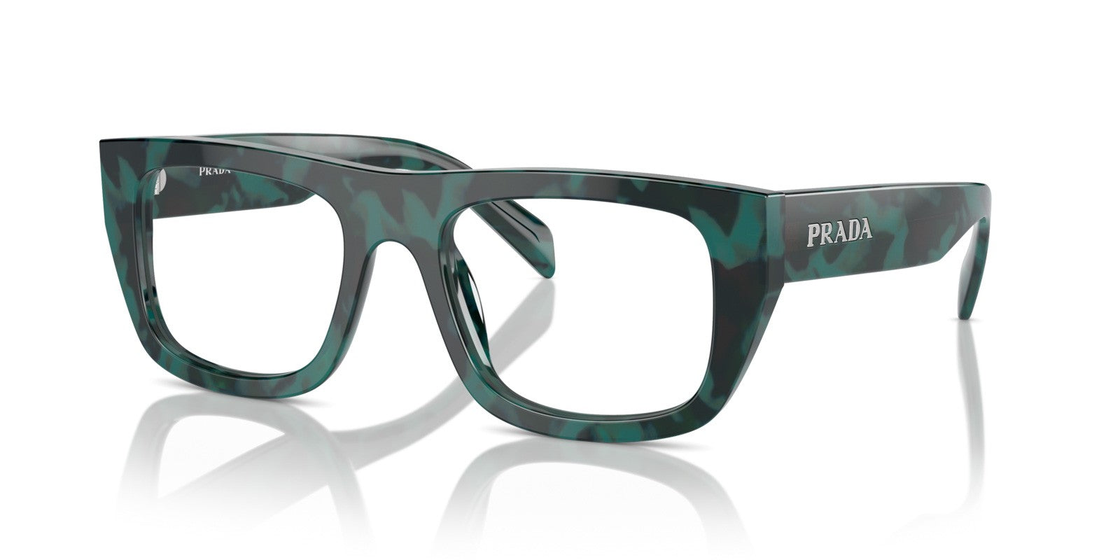 PRADA PR A17V 17U1O1 - Green Acetate