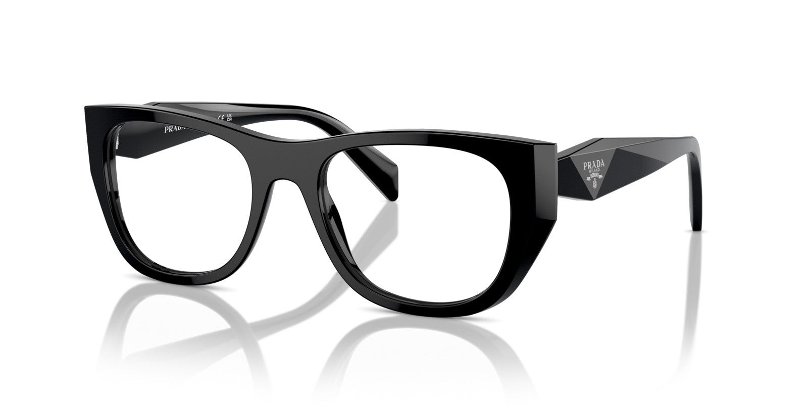 PRADA PR A18V 16K1O1 - Black Acetate