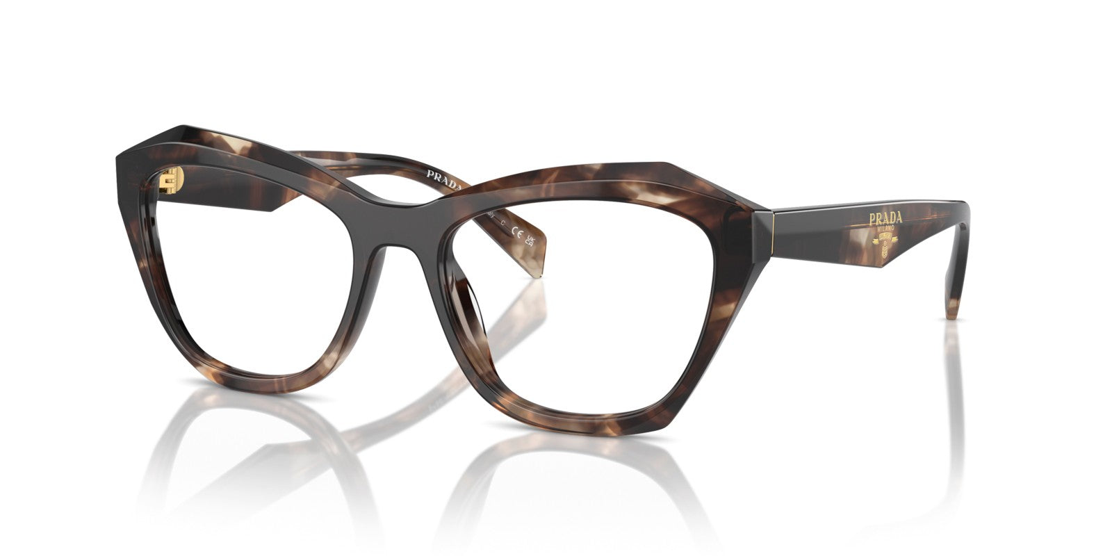 PRADA PR A20V 14P1O1 - Brown/Havana Acetate