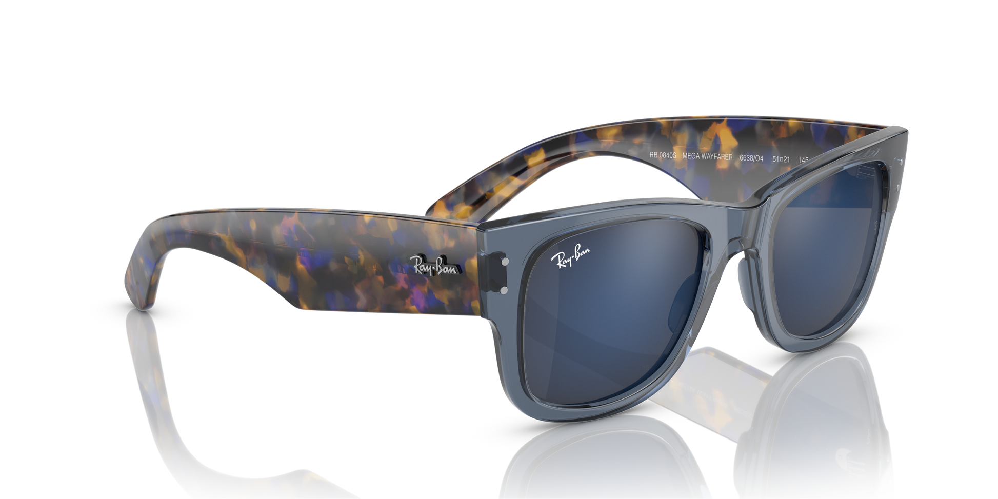 Ray-Ban MEGA WAYFARER RB0840S 6638O4