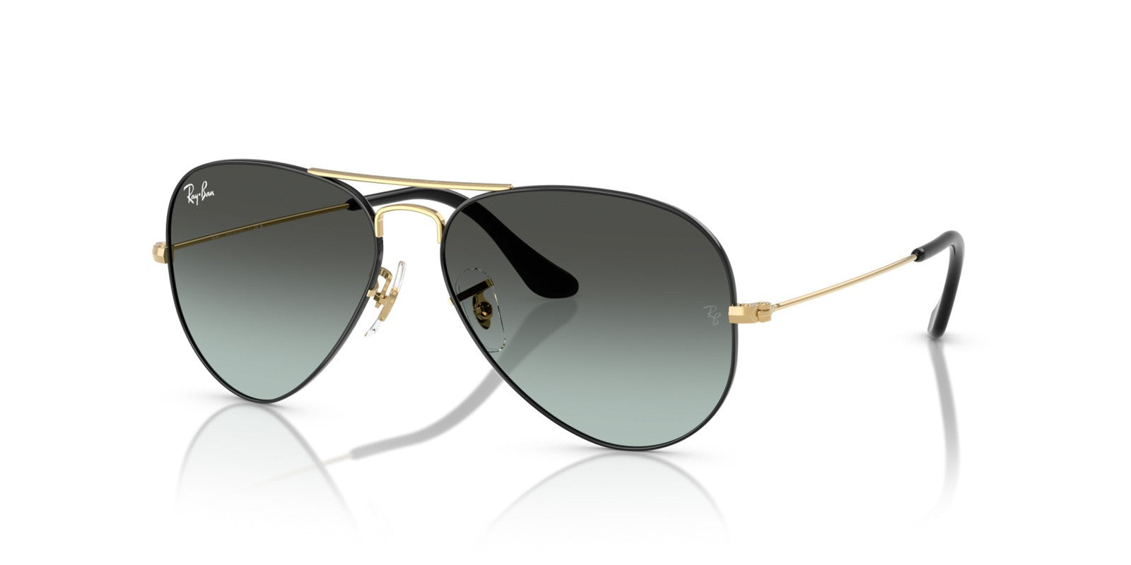 RAY-BAN AVIATOR RB3025 9271GK - Black Metal