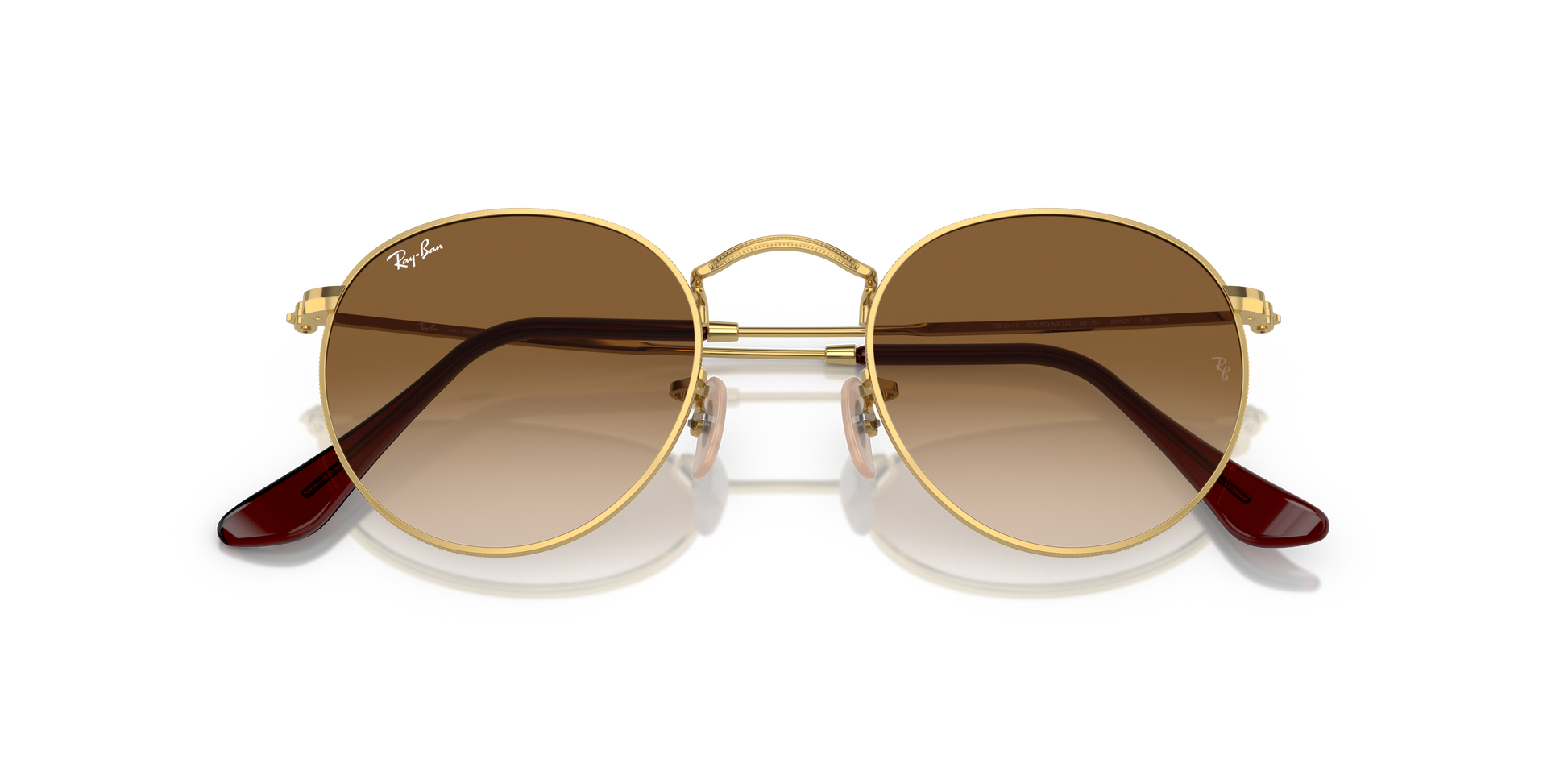 Ray-Ban ROUND METAL RB3447 001/51