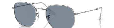 RAY-BAN HEXAGONAL RB3548N 00302 - Silver Metal