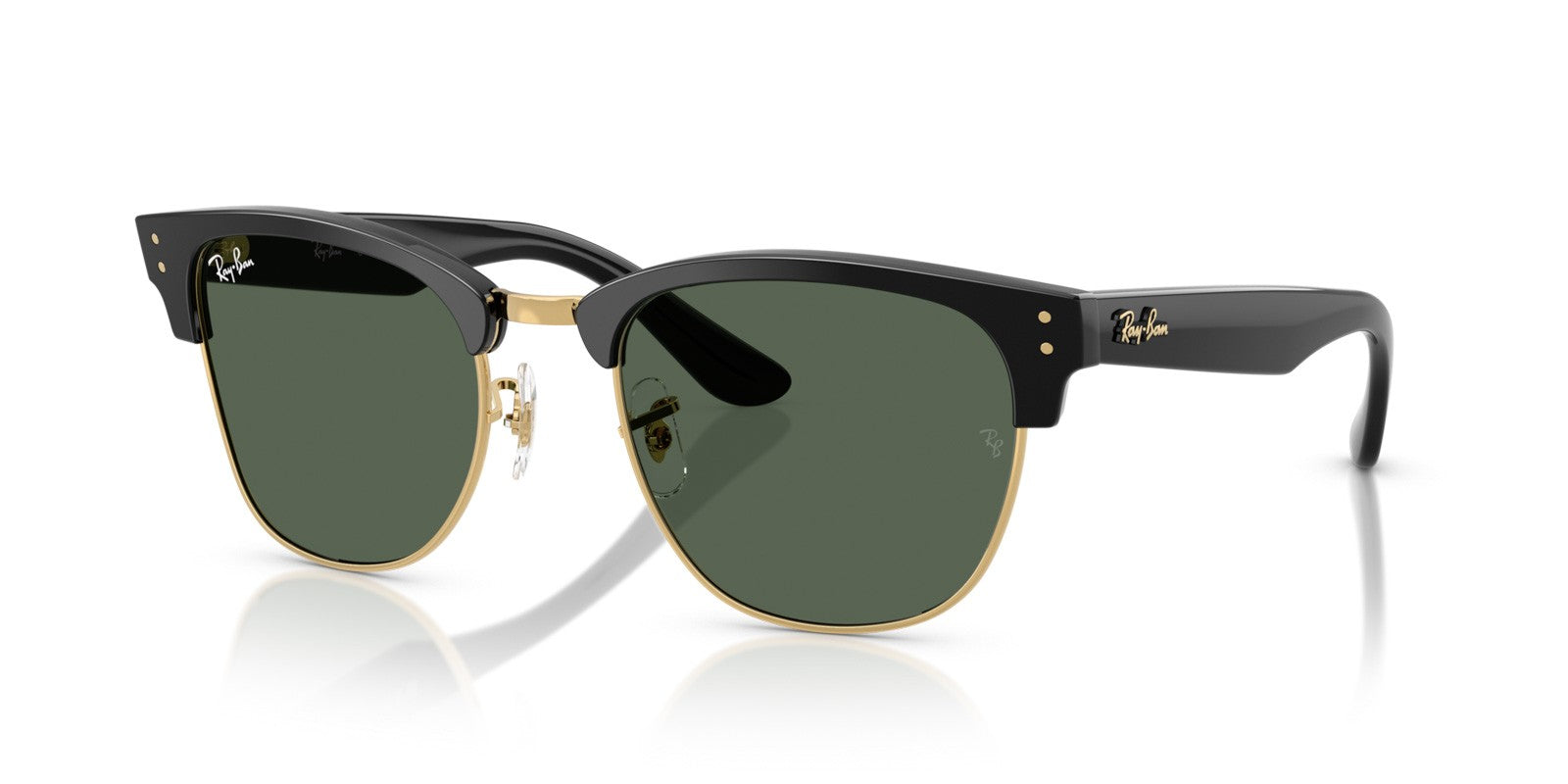 RAY-BAN CLUBMASTER REVERSE RBR0504S 6677VR - Black Titanium