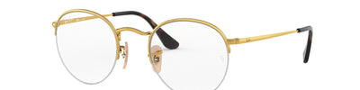 RAY-BAN ROUND GAZE RB3947V 2500 - Gold Metal