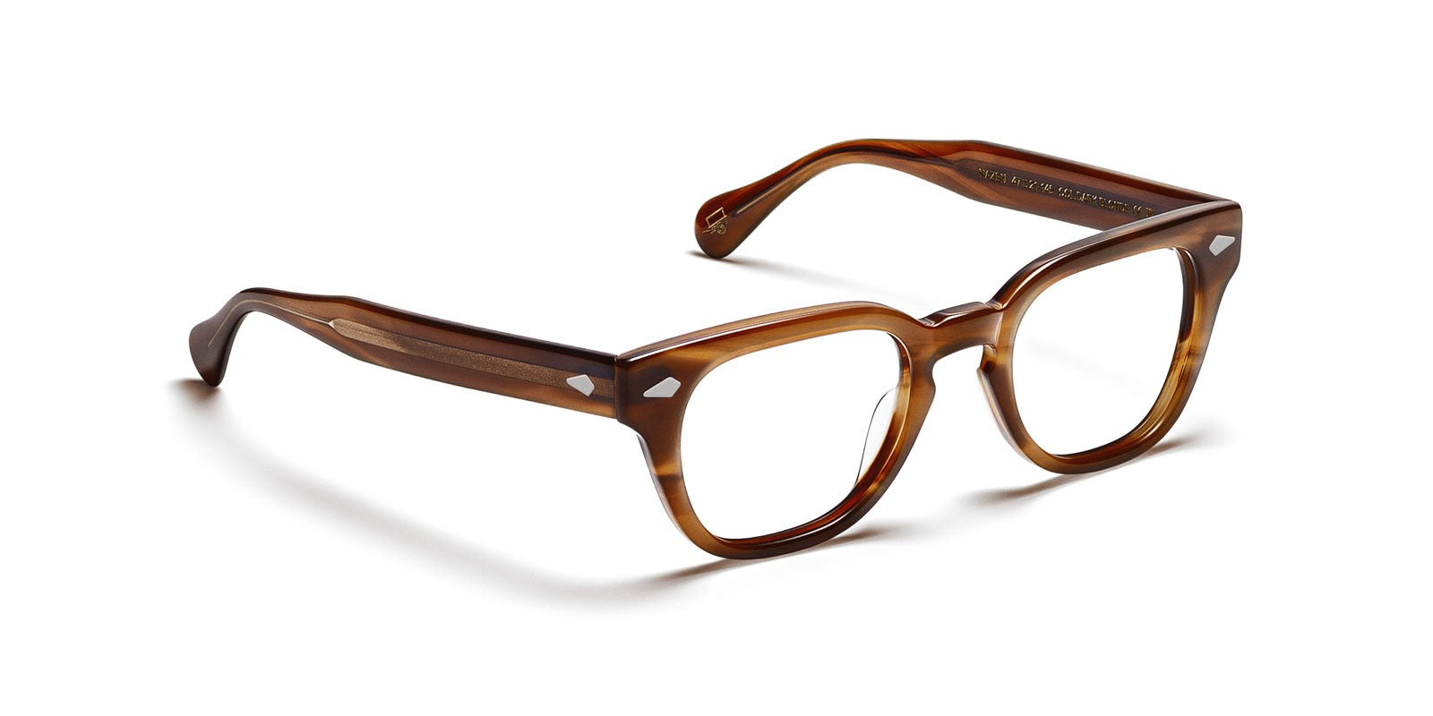 MOSCOT HAZEN DARK BLONDE OPTICAL - View 2