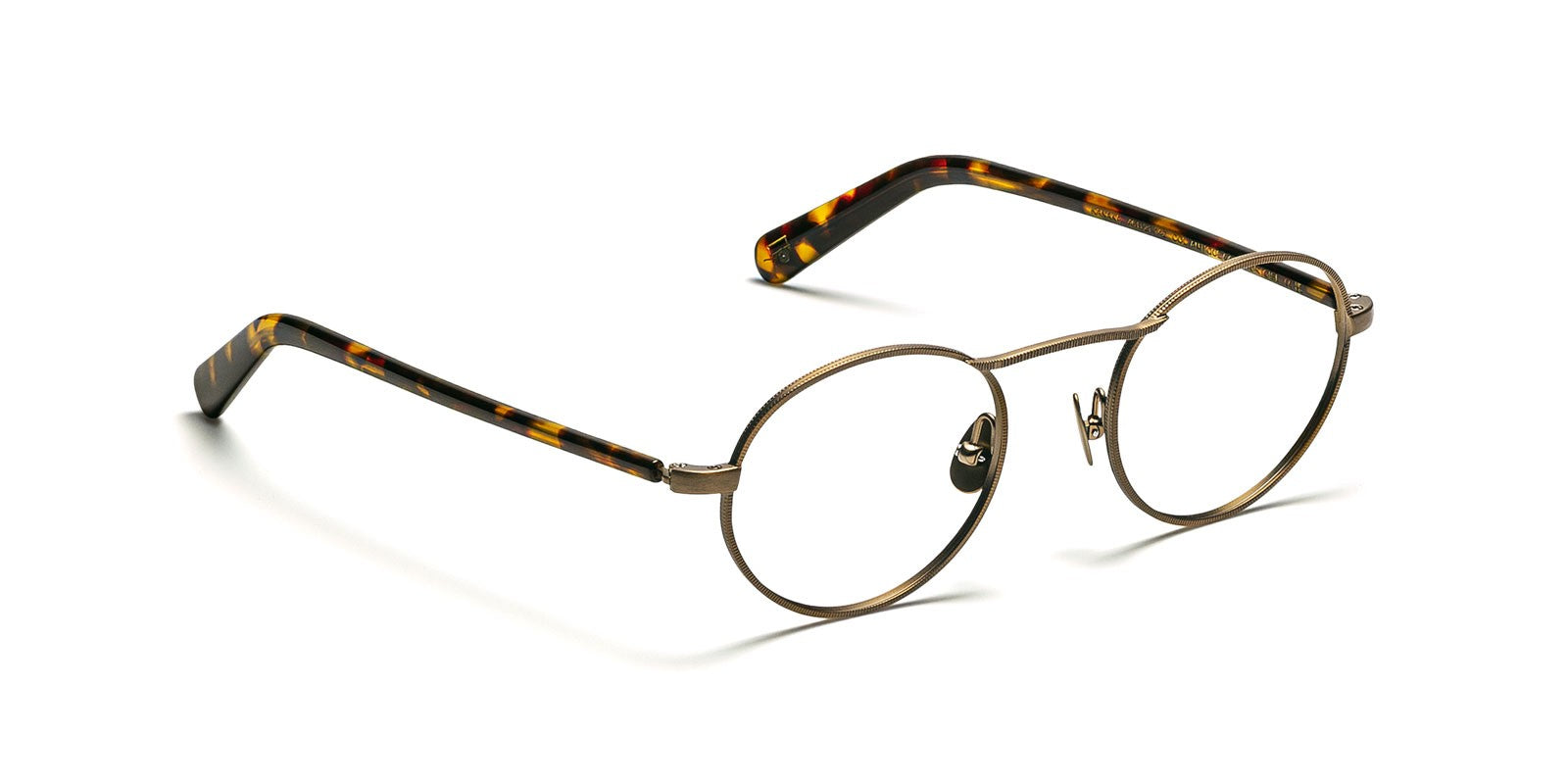MOSCOT KANAKA ANTIQUE GOLD TORTOISE OPTICAL - View 2