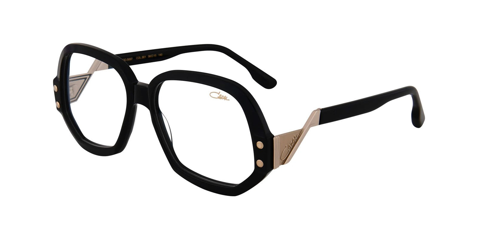 CAZAL 5007 001 - Black Acetate