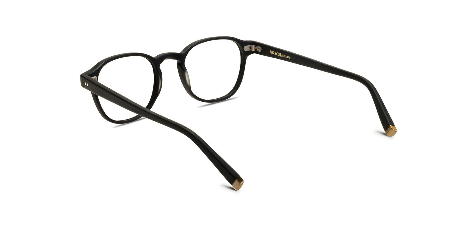 MOSCOT ARTHUR MATTE BLACK OPTICAL - View 3