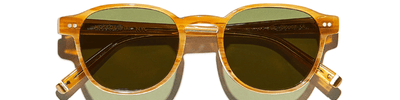 MOSCOT ARTHUR BLONDE SUNGLASSES - View 2