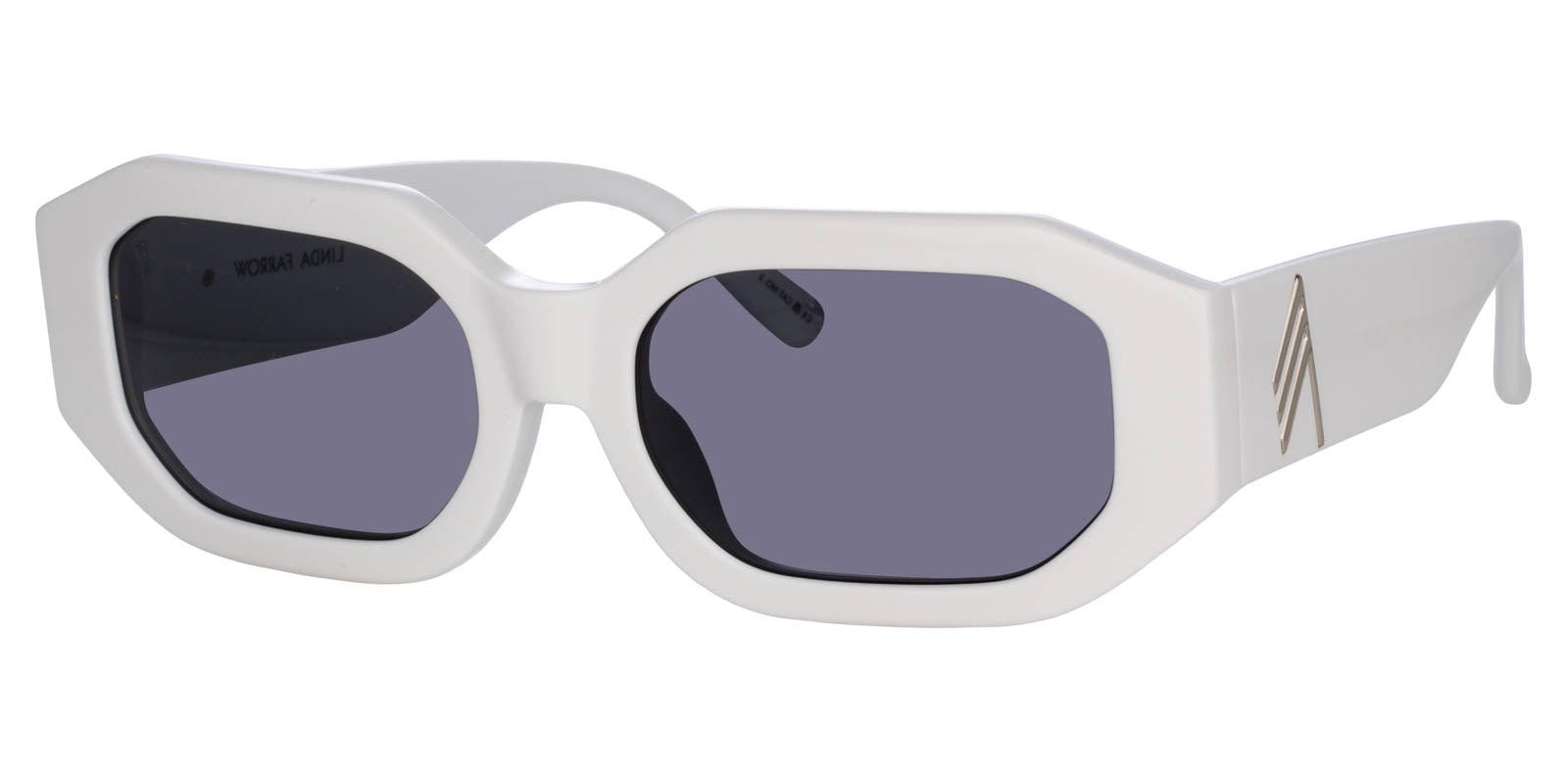 LINDA FARROW THE ATTICO 45 C3 - White Acetate