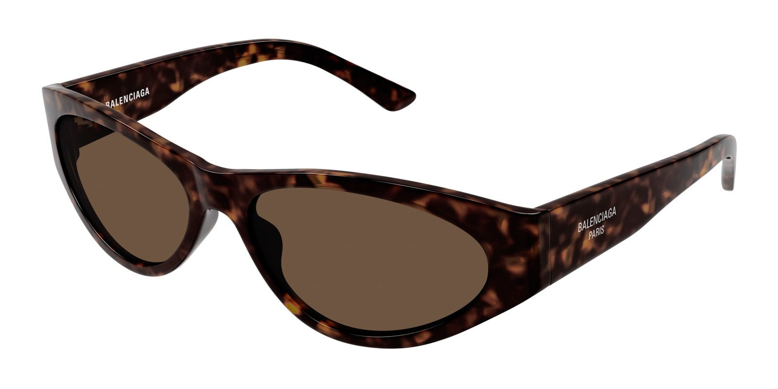 BALENCIAGA TUESDAY BB0367S 002 - Brown/Havana Acetate