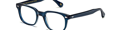 MOSCOT BOYCHIK NAVY OPTICAL - Blue Acetate