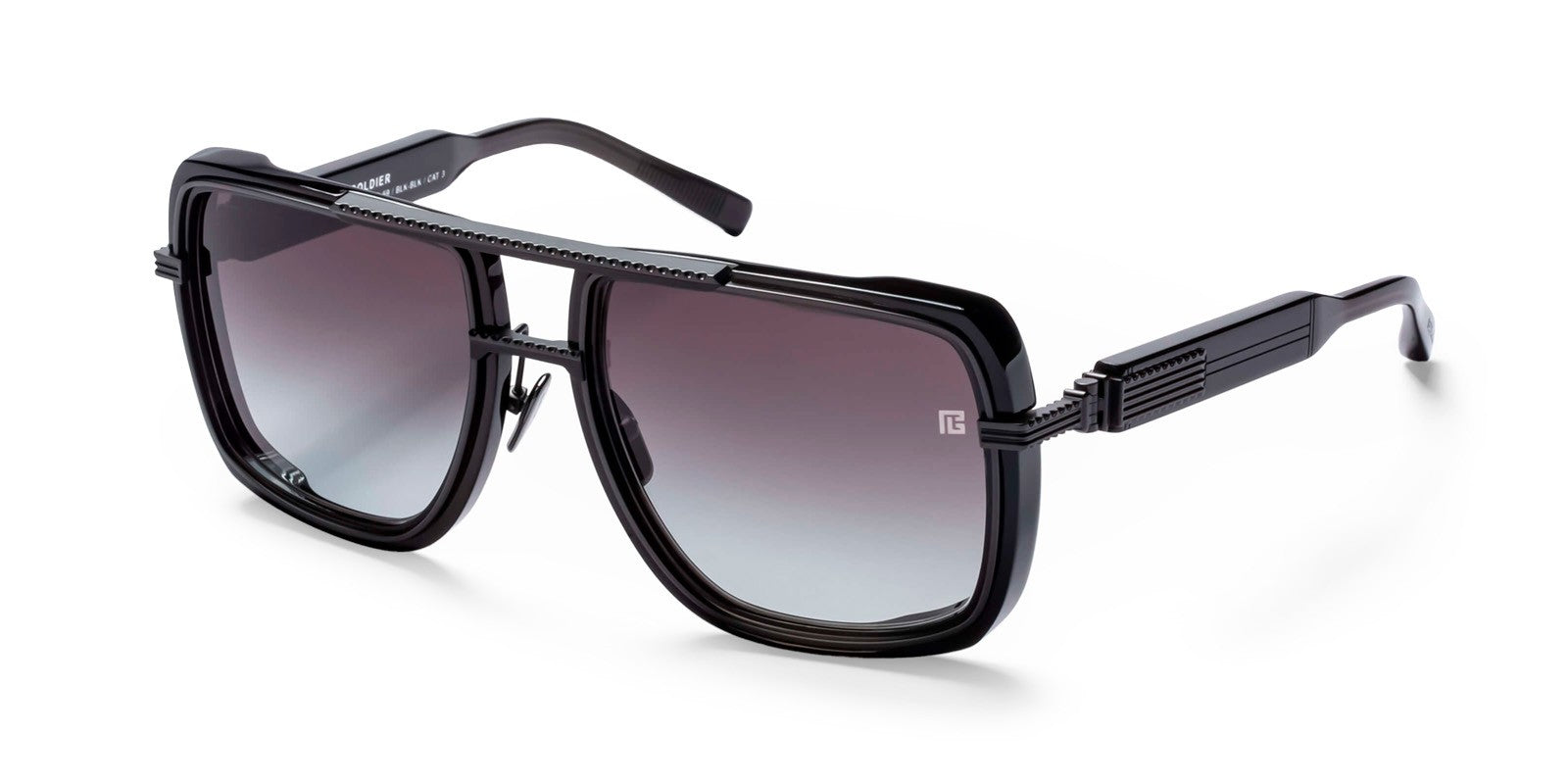 BALMAIN SOLDIER BPS160 B - Black Titanium