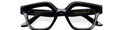 LAPIMA CARLA BLACK OPTICAL - Black Acetate