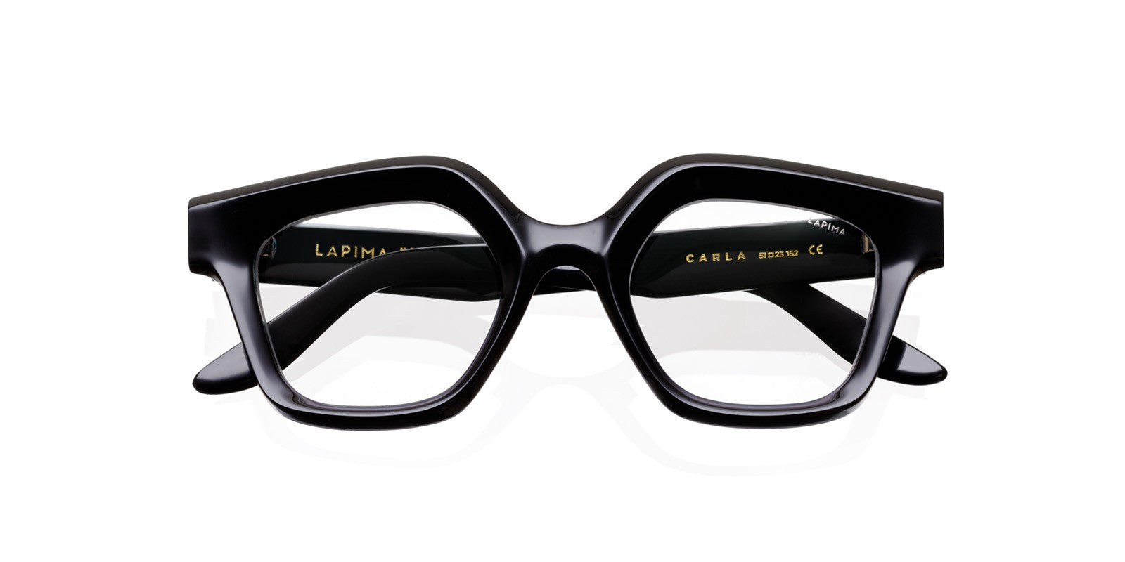 LAPIMA CARLA BLACK OPTICAL - Black Acetate