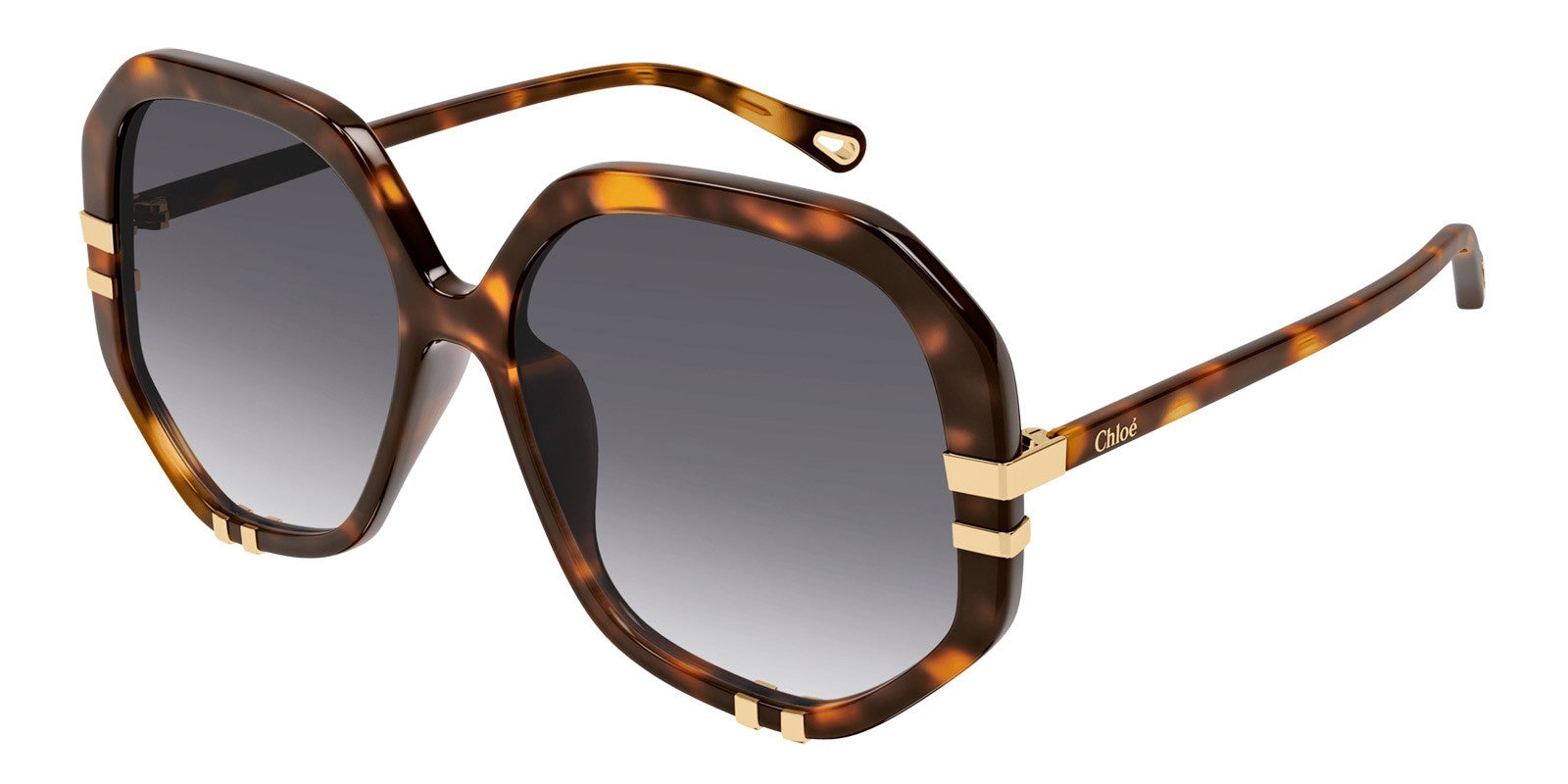 CHLOÈ CH0105S 007 - Brown/Havana Acetate