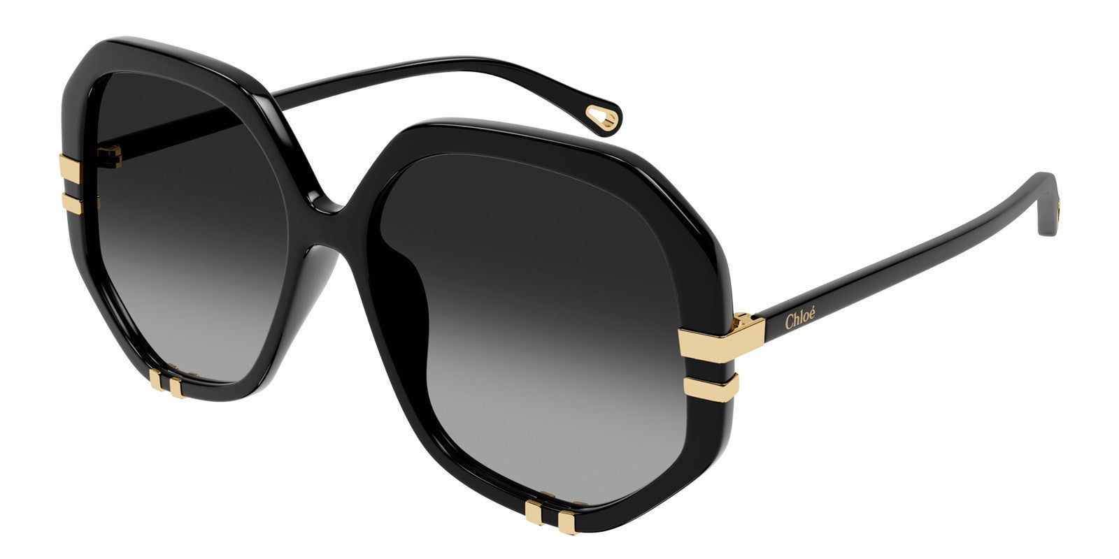 CHLOÈ CH0105S 008 - Black Acetate