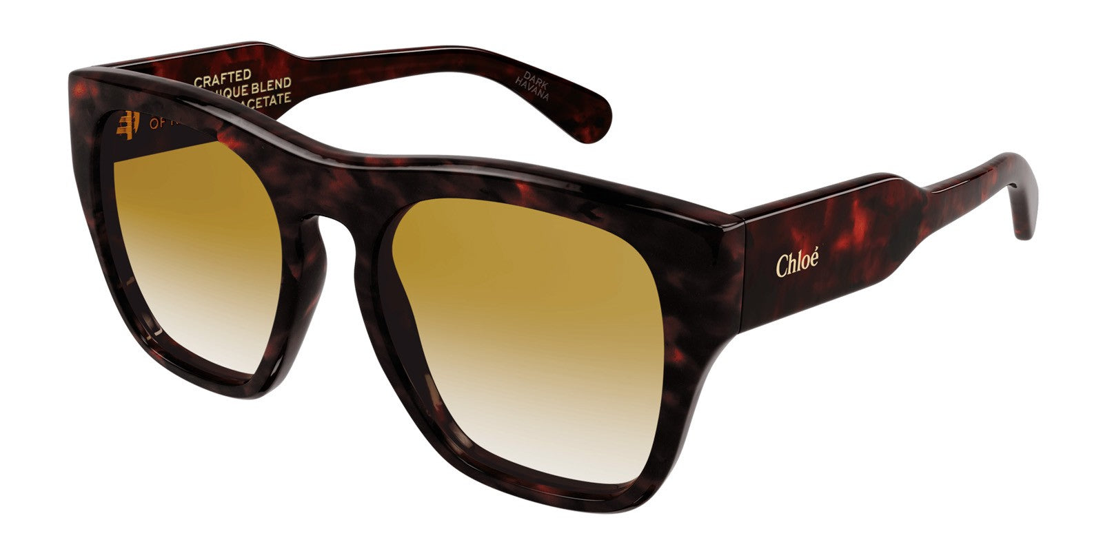 CHLOÈ CH0149S 002 - Brown/Havana Acetate