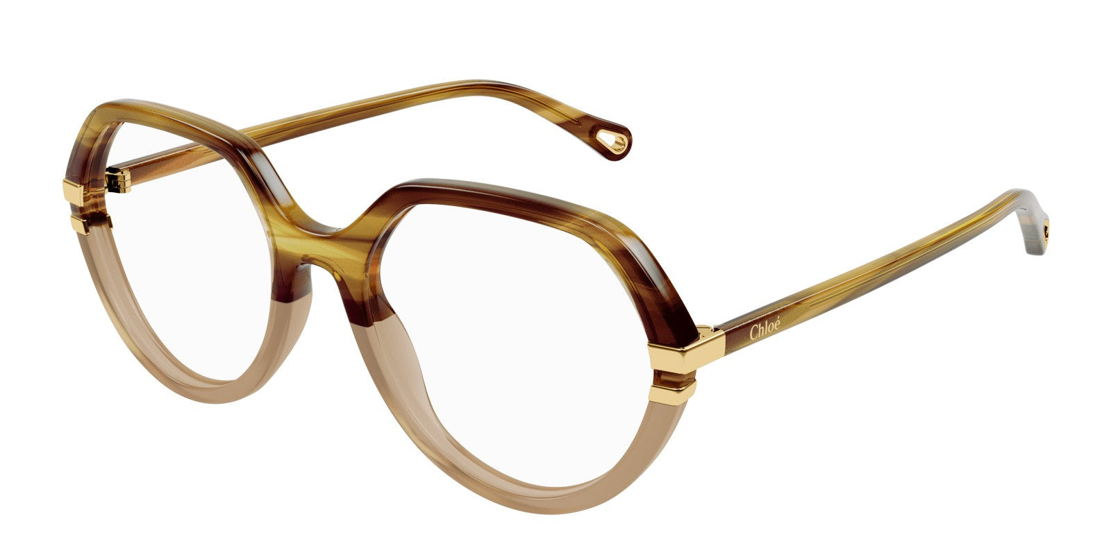 CHLOÈ WEST CH0206O 004 - Brown/Havana Acetate