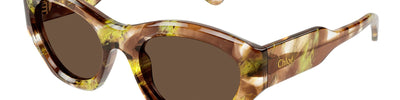 CHLOÈ GAYIA CH0220S 010 - Brown/Havana Acetate