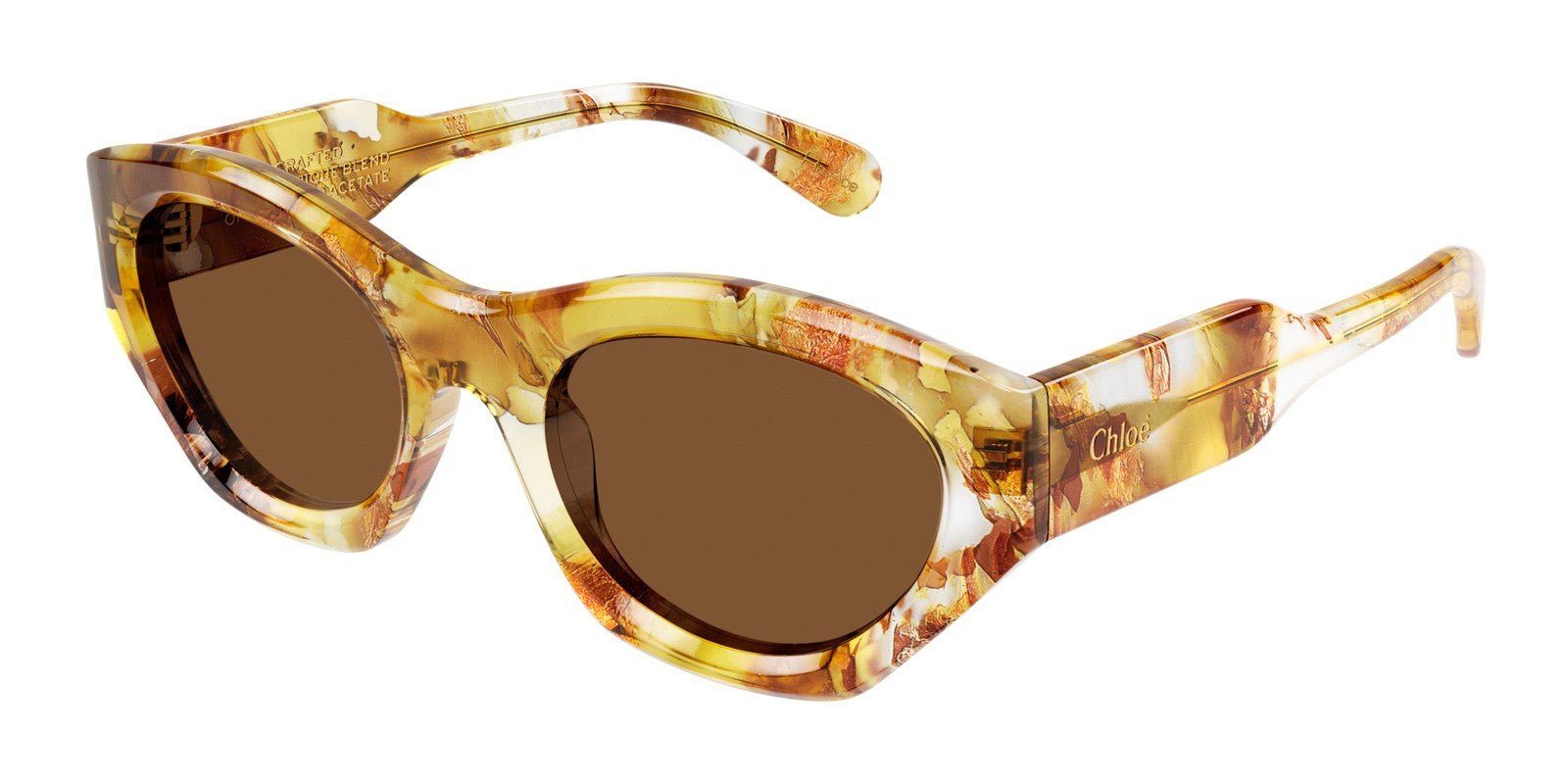 CHLOÈ GAYIA CH0220S 011 - Brown/Havana 