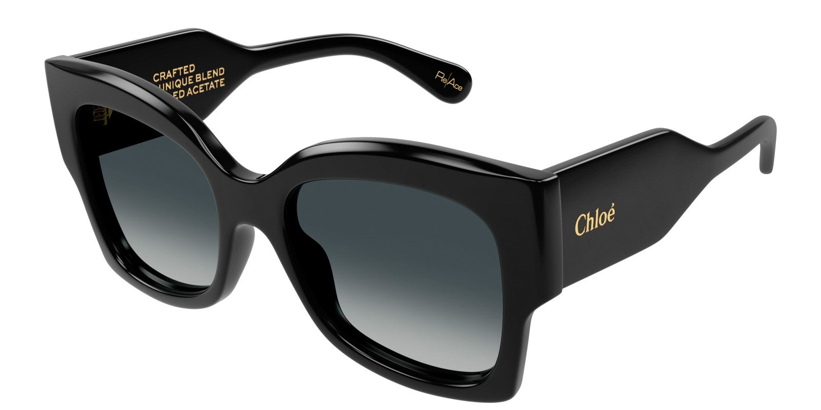 CHLOÈ CH0252S 001 - Black Acetate