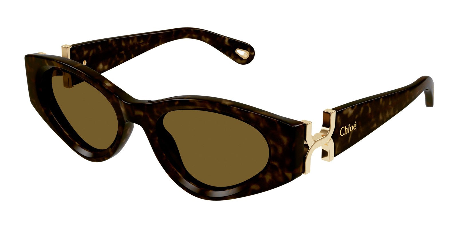 CHLOÈ CH0259S 002 - Brown/Havana Acetate