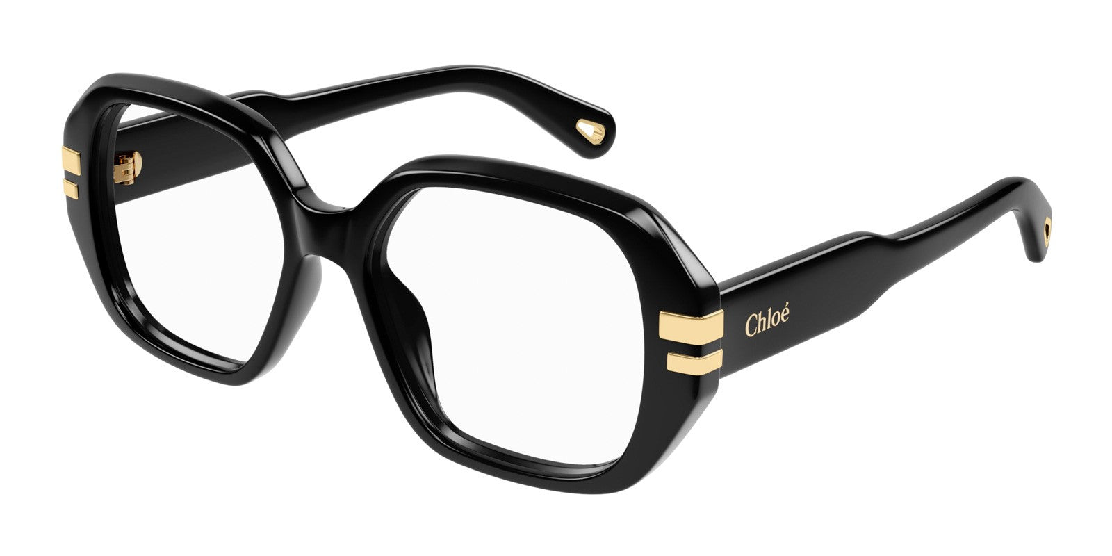 CHLOÈ CH0266O 001 - Black Acetate