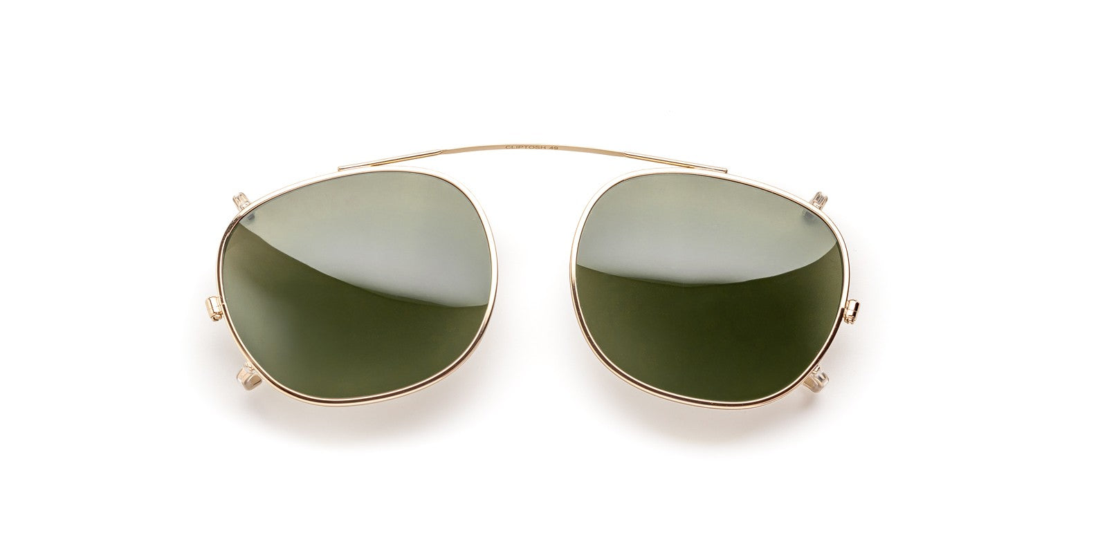 MOSCOT CLIP-ON FOR LEMTOSH - CLIPTOSH 4900 GOLD GREEN - Gold Metal