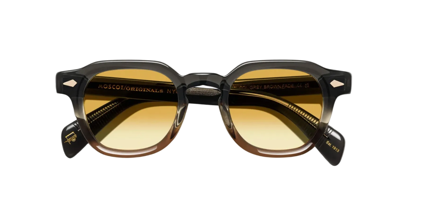 MOSCOT DOLT GREY BROWN FADE 46