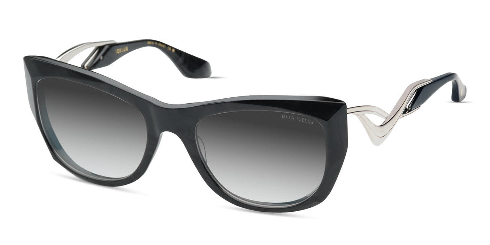 DITA ICELUS DTS438 A02 - Black Acetate