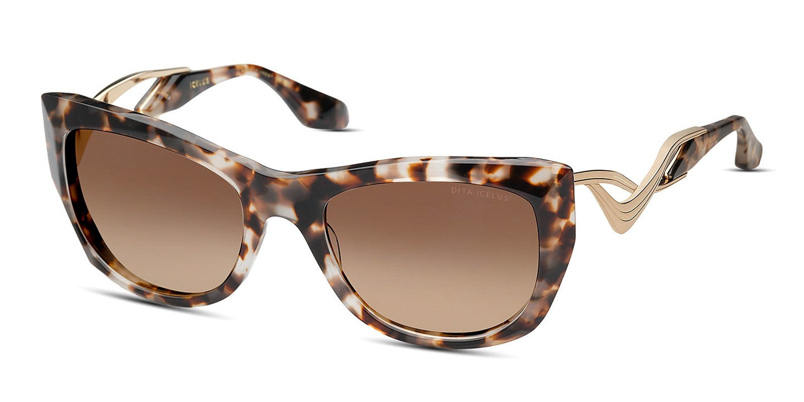 DITA ICELUS DTS438 A03 - Brown/Havana Acetate