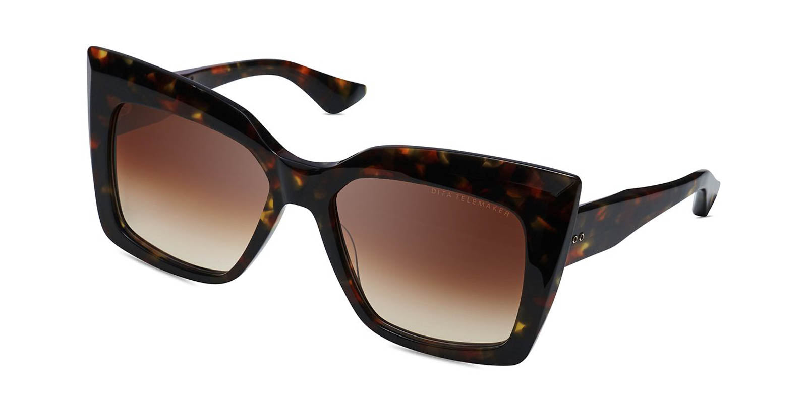 DITA TELEMAKER DTS704 A02 - Brown/Havana Acetate