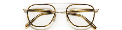 MOSCOT FANAGLE BAMBOO GOLD OPTICAL - View 2