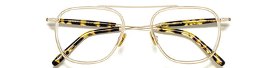 MOSCOT FANAGLE CITRON TORTOISE GOLD OPTICAL - View 2